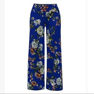 🆕 Royal Blue Floral Palazzo Pants